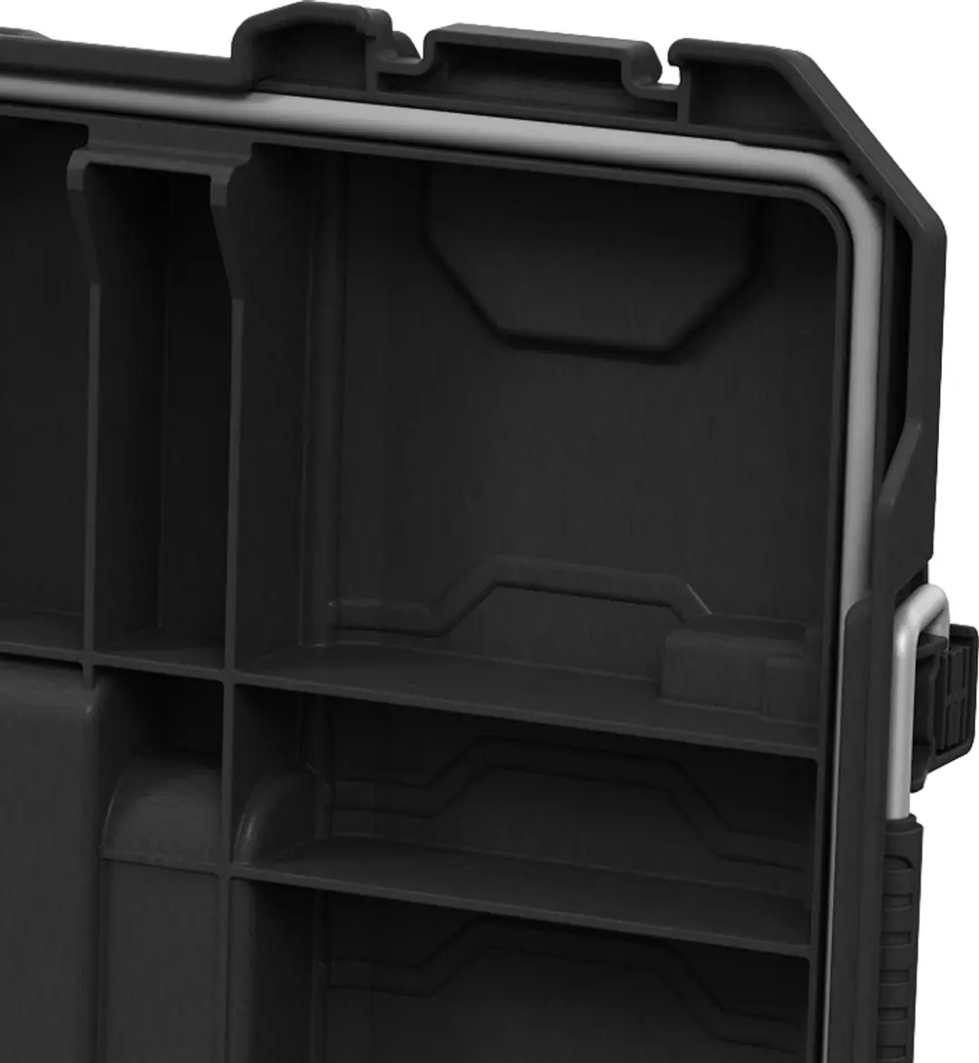 Keter ROC Pro Gear 246180 Gereedschapskist - Zwart/Grijs