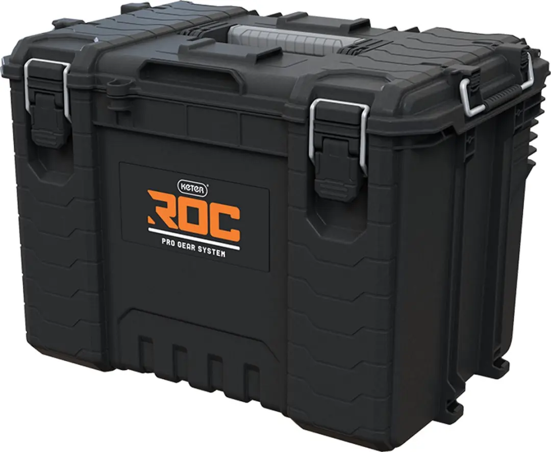 Keter ROC Pro Gear 246180 Gereedschapskist - Zwart/Grijs