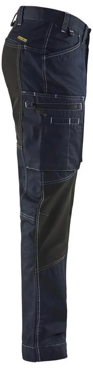 Blåkläder Service Werkbroek Denim Stretch - Maat 46 - Marineblauw