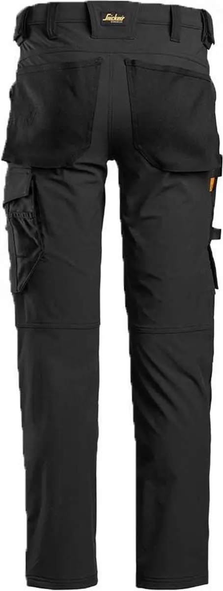 Snickers 6371 Full Stretch Werkbroek 50 - Zwart