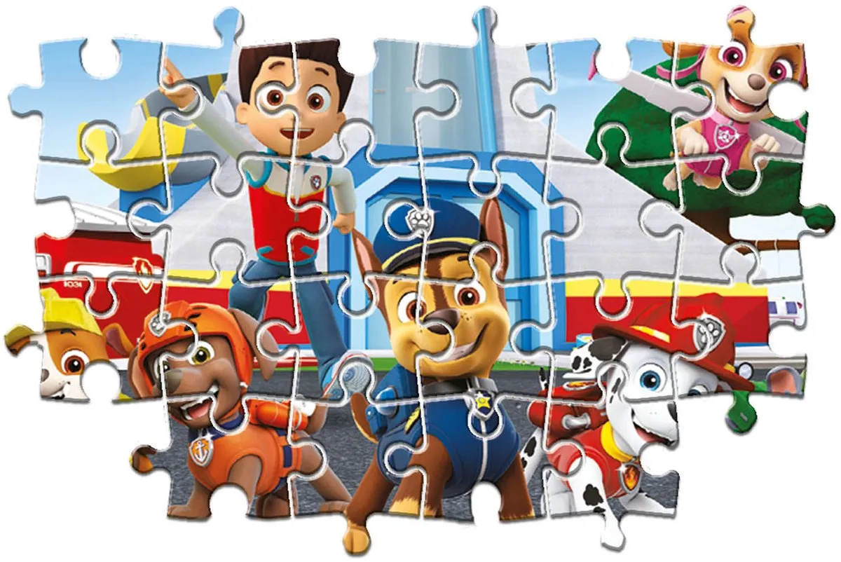 Clementoni Paw Patrol Puzzel 104 Maxi Stukjes - Multicolor