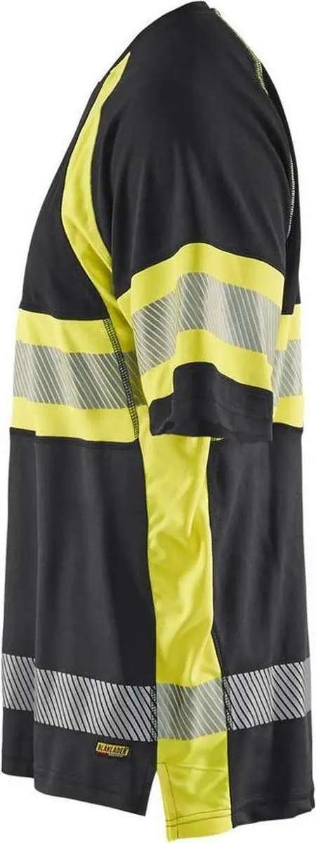 Blåkläder UV-T-shirt High Vis 3337-1051 - Zwart/Geel - L