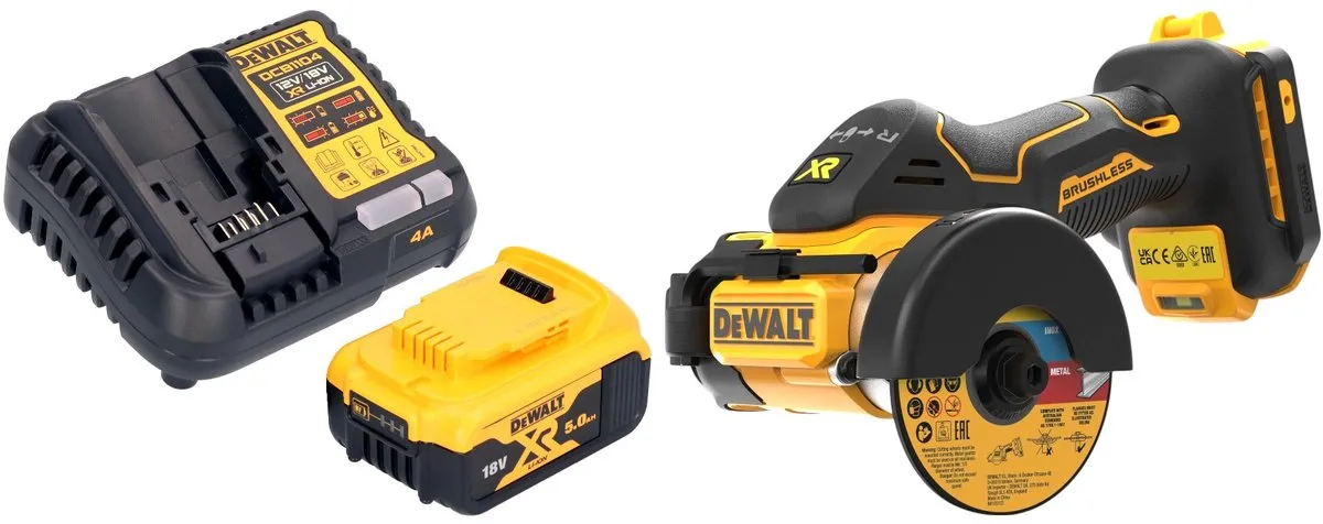 DeWalt DCS438 P1 Multimaterialensnijder 18V 76mm