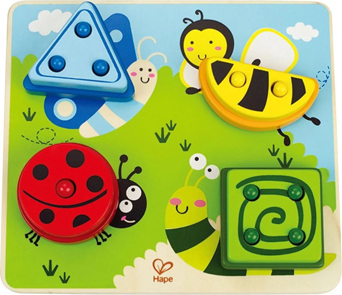 Hape Build-a-Bug Vormensorteerder Multicolor