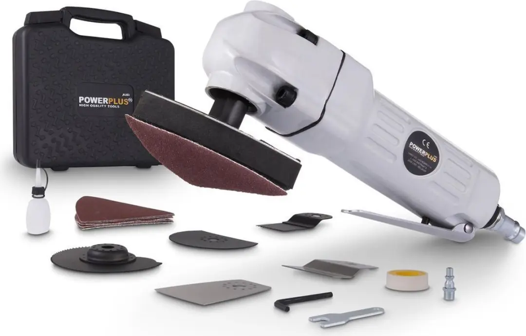 Powerplus POWAIR0805 Pneumatische Oscillerende Multitool - 180L/min