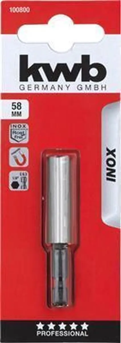 KWB Bithouder RVS Huls 1008-00