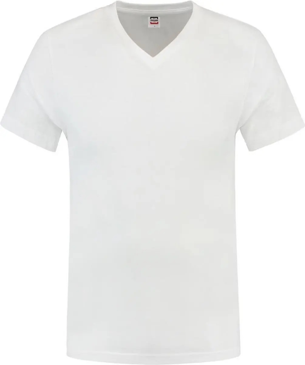 Tricorp T-shirt V-hals Wit
