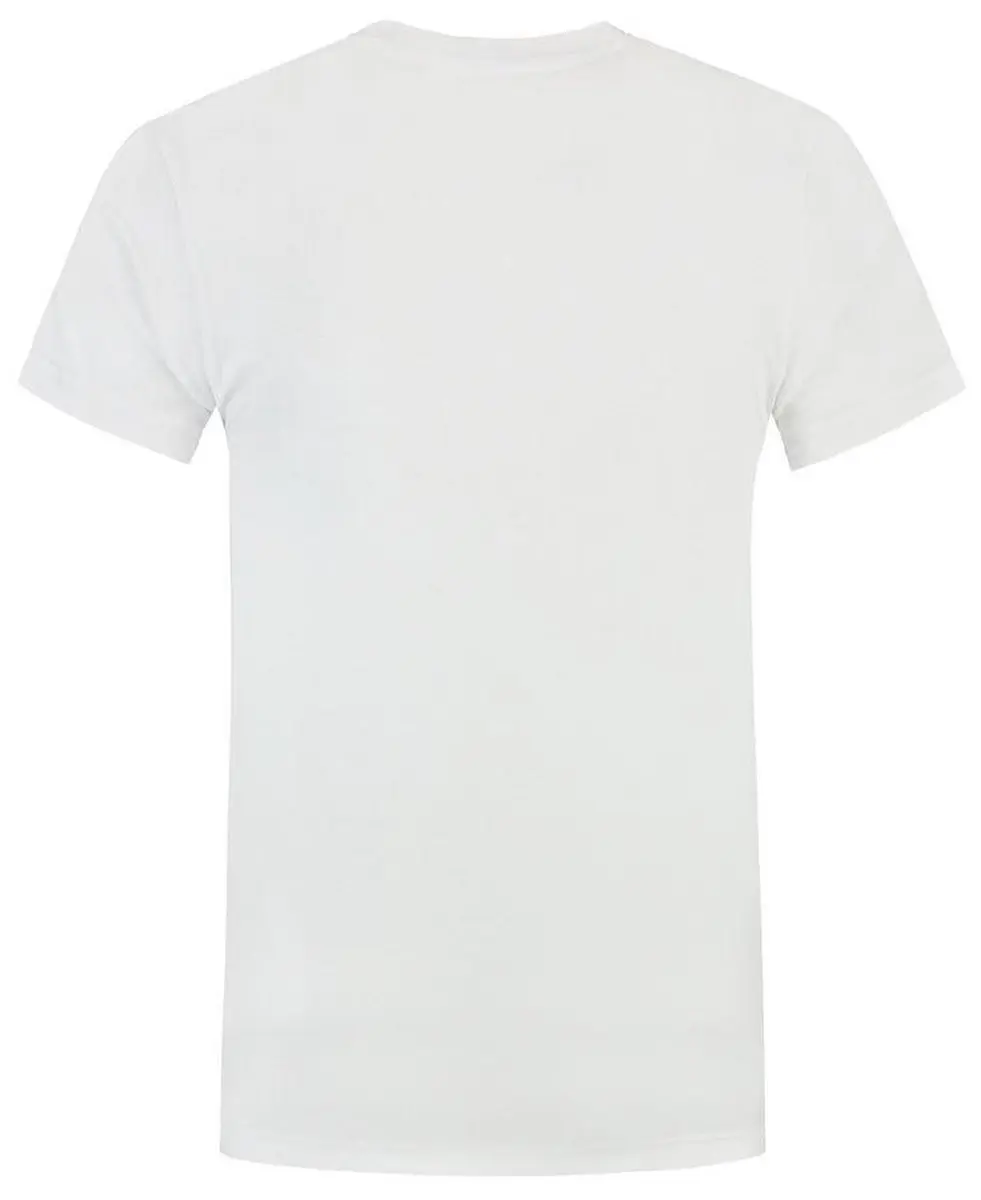 Tricorp T-shirt V-hals Wit - M