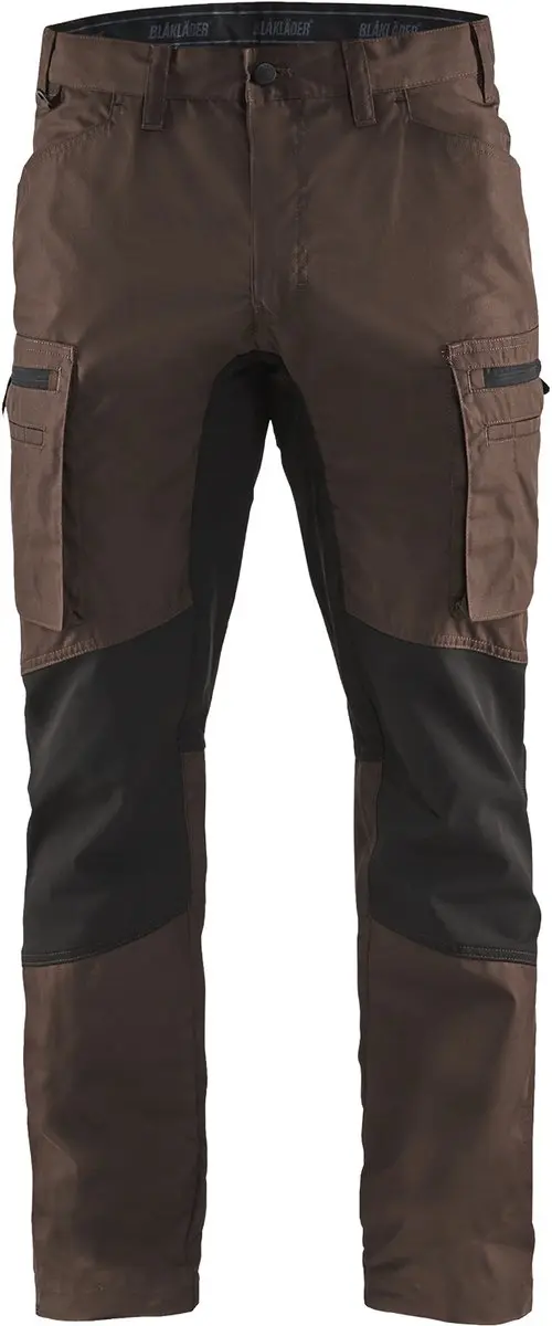 Blåkläder Service Werkbroek 1459-1845 C44 - Bruin/Zwart