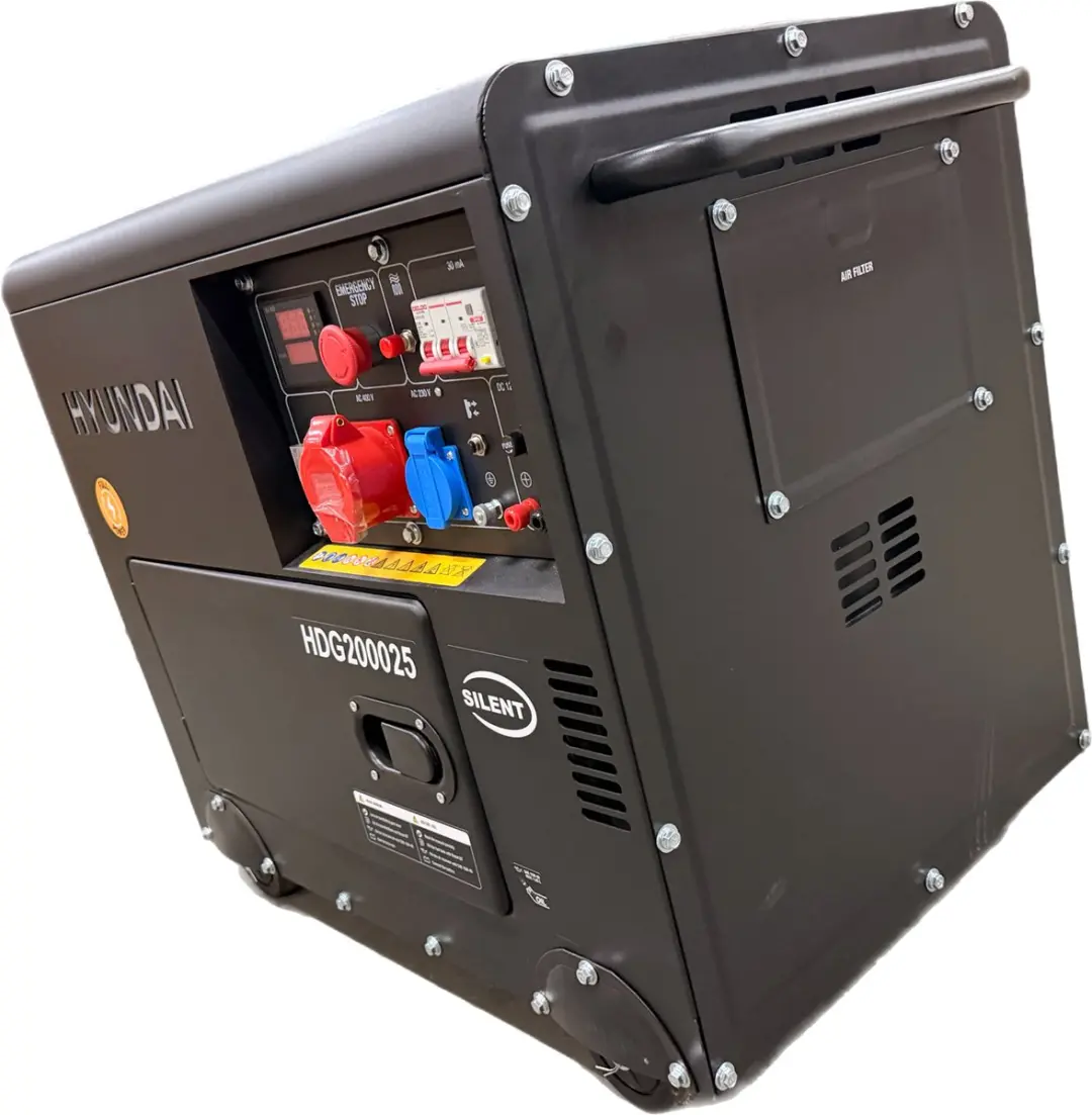 Hyundai HDG200025 Heavy Duty Diesel Generator 6000W
