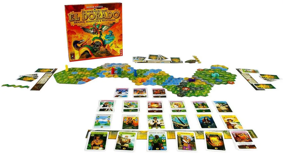 999 Games De Zoektocht naar El Dorado Uitbreiding 3 - Bordspel - afbeelding 6 van 6
