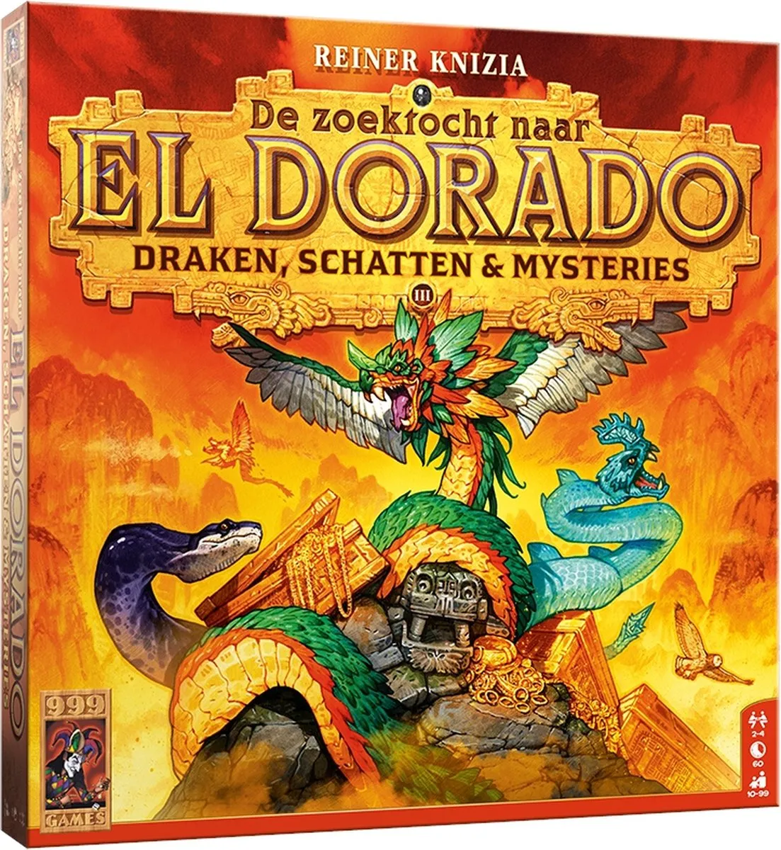 999 Games De Zoektocht naar El Dorado Uitbreiding 3 - Bordspel