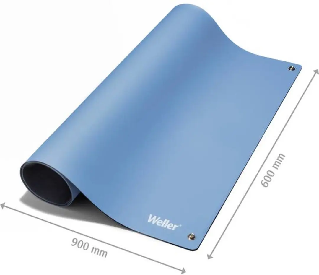 Weller T0051403499 Antistatische ESD Soldeermat 900x600mm - Blauw