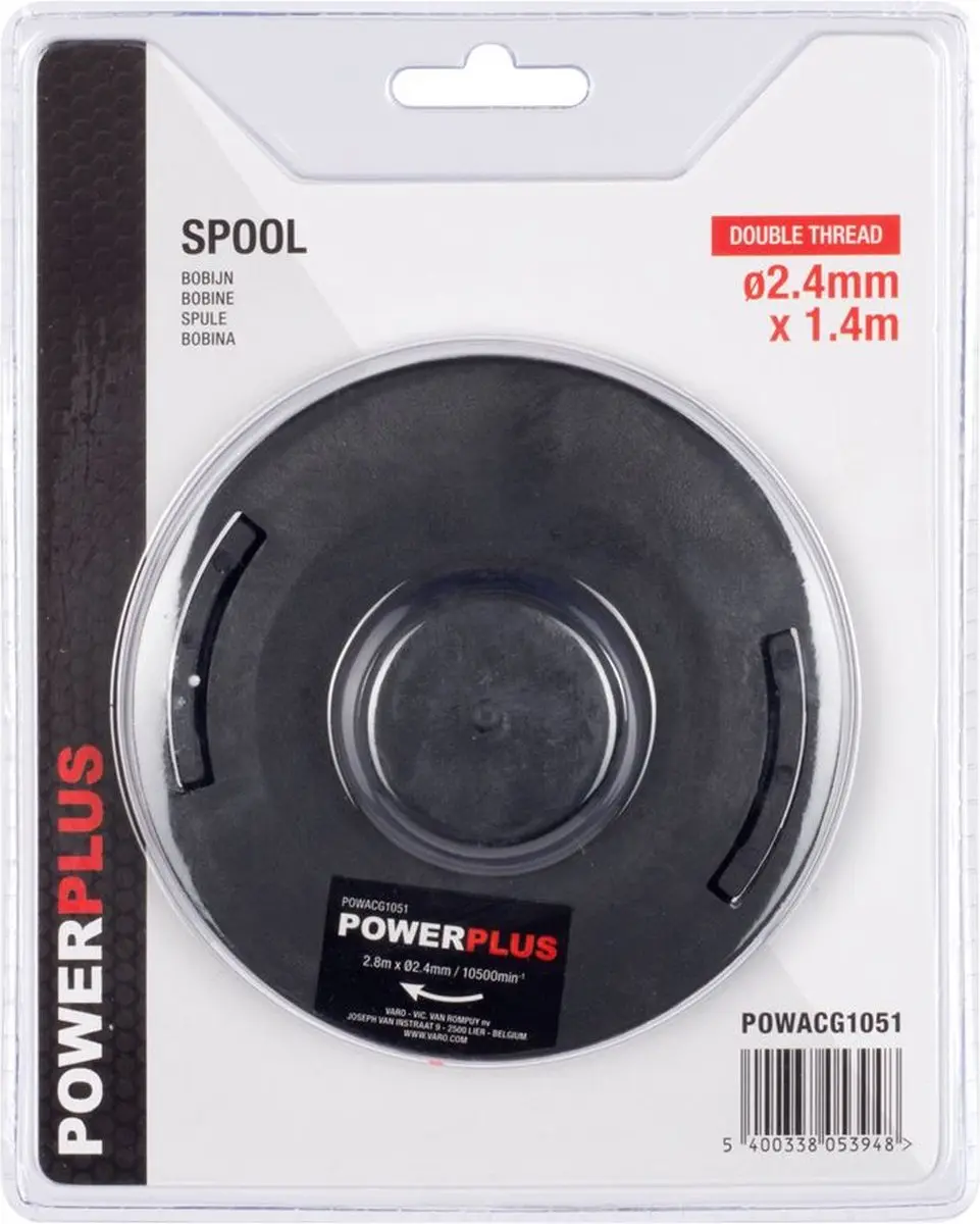 Powerplus POWACG1051 Spoel Grastimmer - 1 Stuk