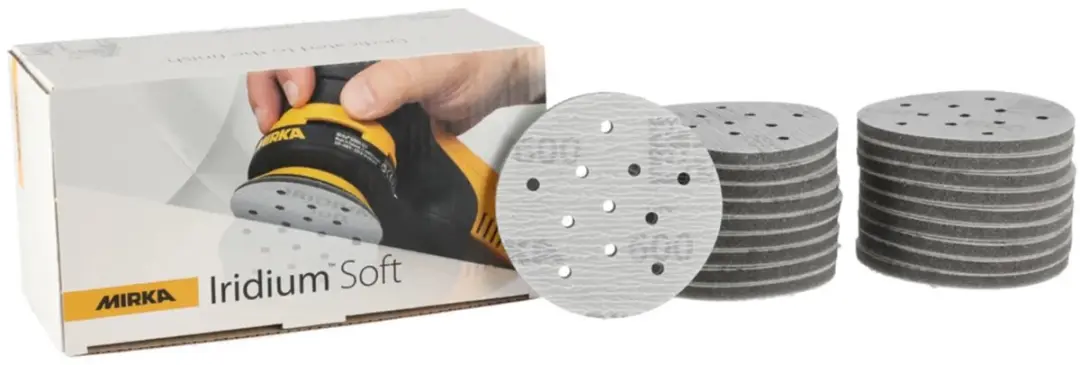 Mirka Iridium Soft 77mm P1500 - 1 Stuk