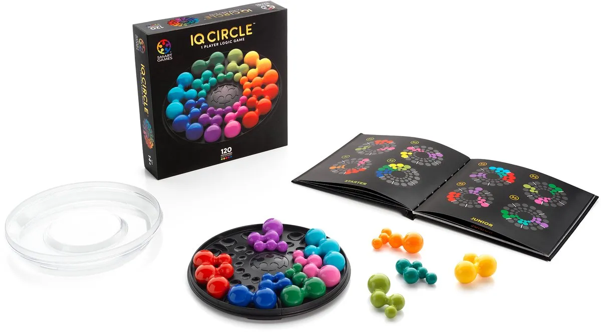 SmartGames IQ Circle Deluxe - 120 Opdrachten - afbeelding 6 van 6
