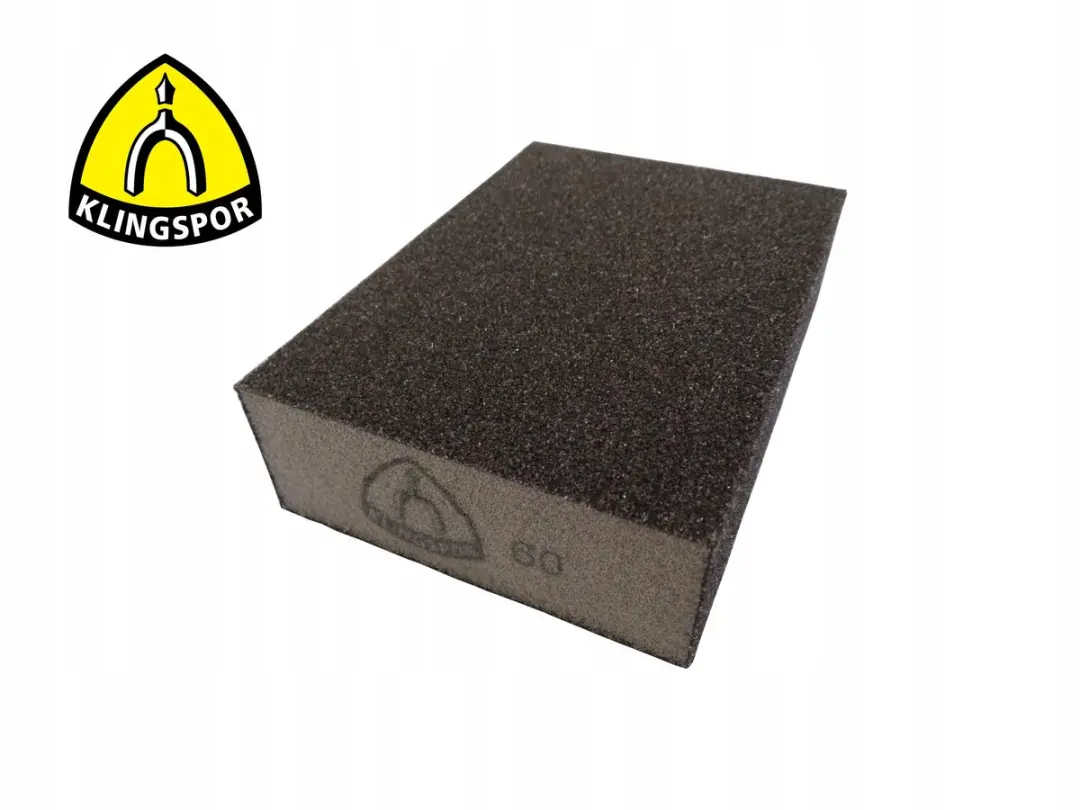 Klingspor Schuurspons Blok P80 - Flexibel & Wasbaar