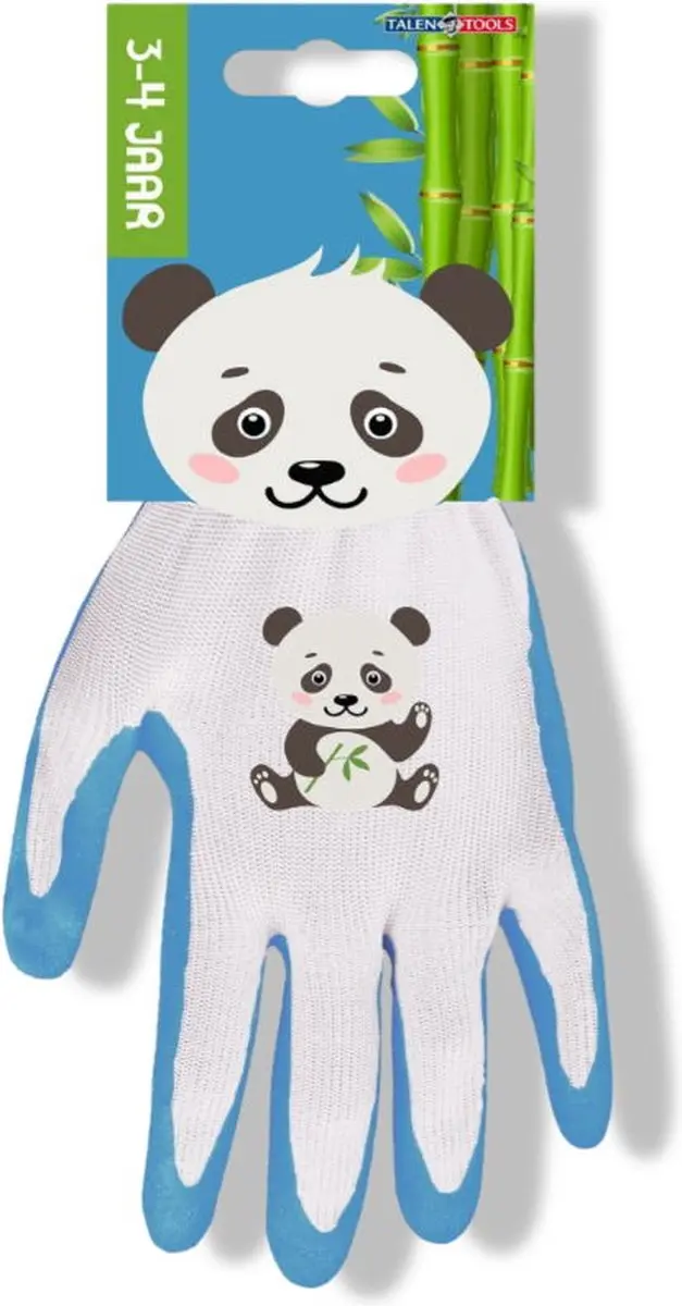 Talen Tools Werkhandschoenen Kinderen 3-4 jaar - Panda