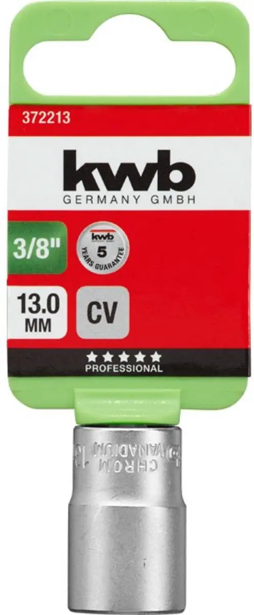 KWB Dopsleutel 3/8" - 13mm