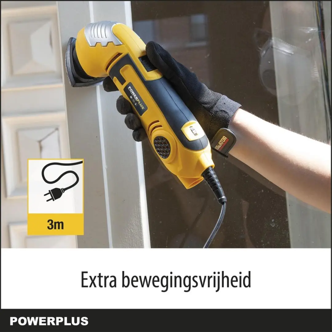 Powerplus POWX0490 Deltaschuurmachine 300W - met stofzuigeraansluiting