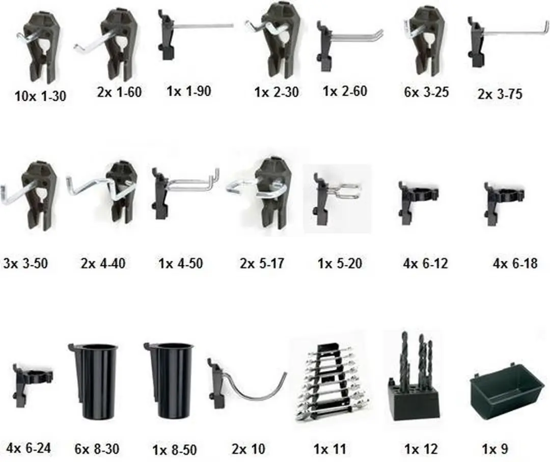 Raaco Super Clip Set 84 Stuks