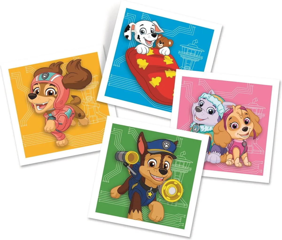 Clementoni Paw Patrol Memory - 48 Kaarten - Multicolor