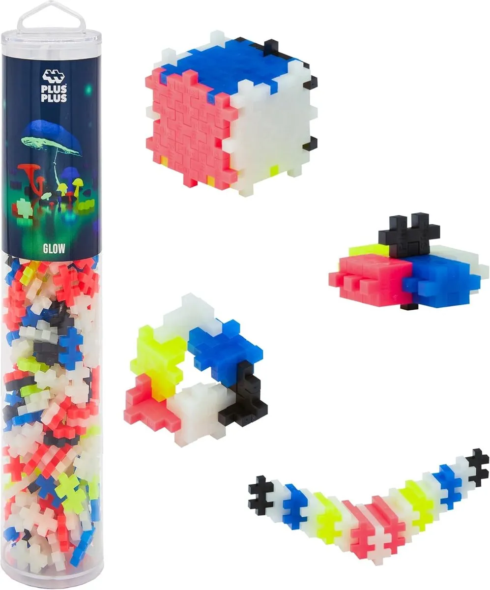 Plus-Plus Glow Mix Bouwset 240 Stuks