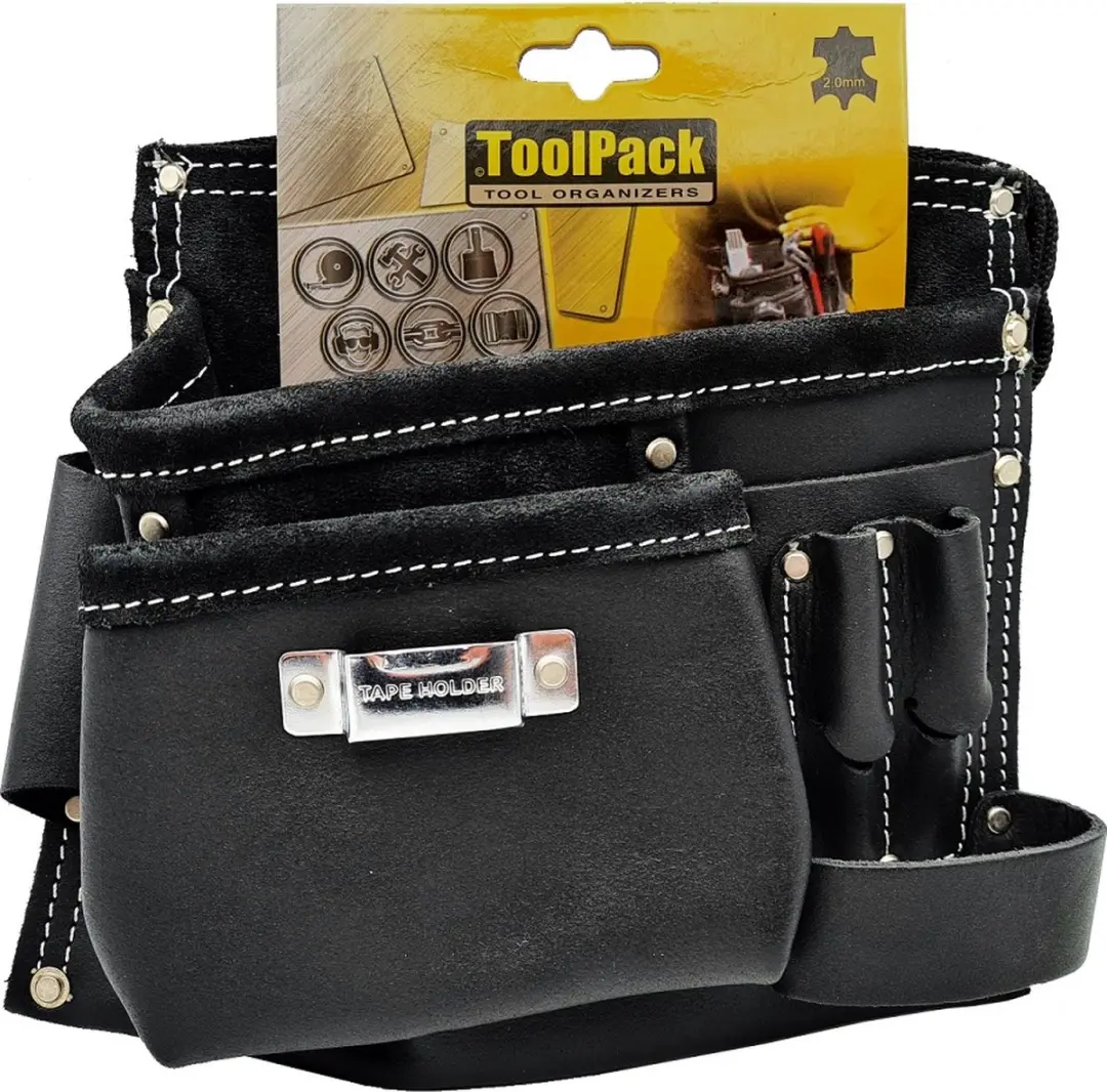Toolpack Gereedschapsriem met Holster - Zwart
