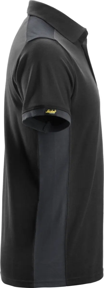 Snickers AllroundWork Polo Shirt 2715 - M - Zwart/Staalgrijs