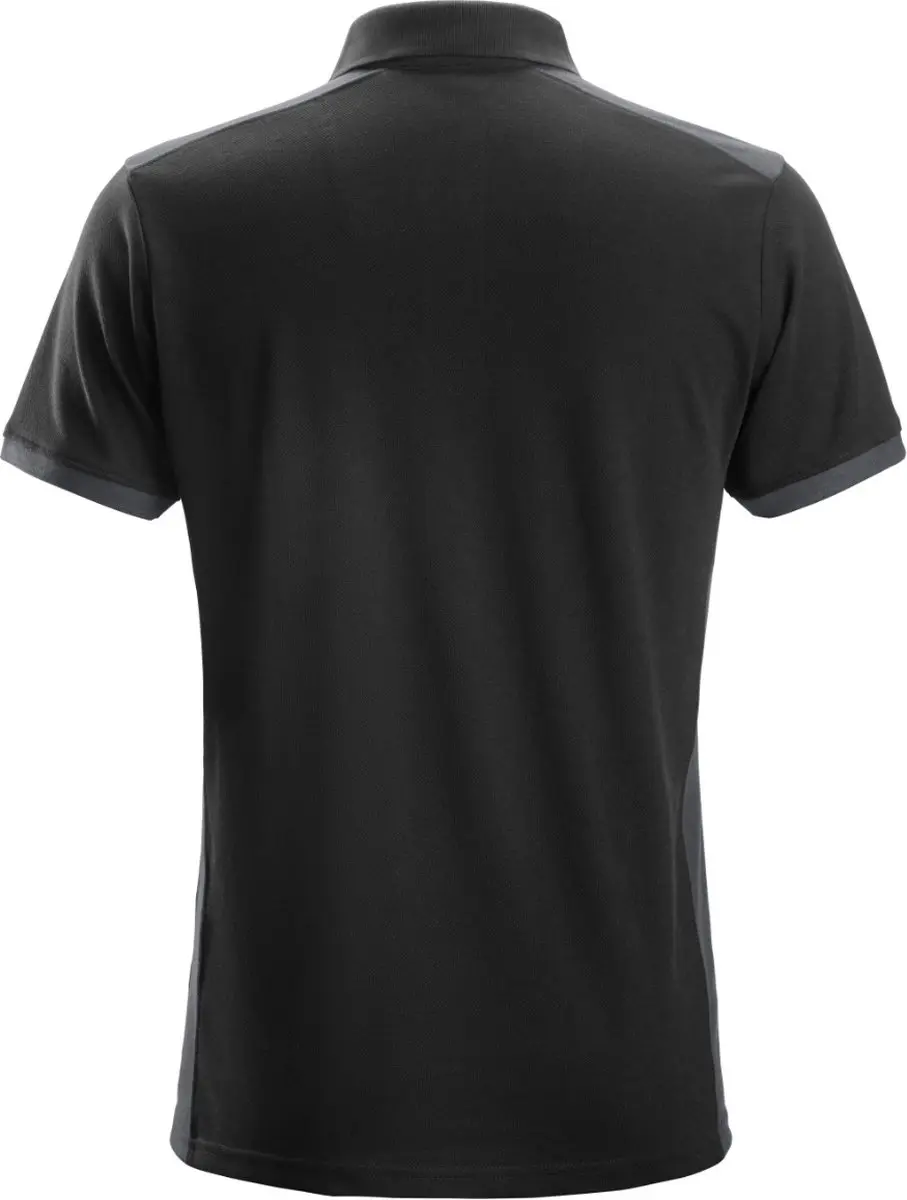 Snickers AllroundWork Polo Shirt 2715 - M - Zwart/Staalgrijs