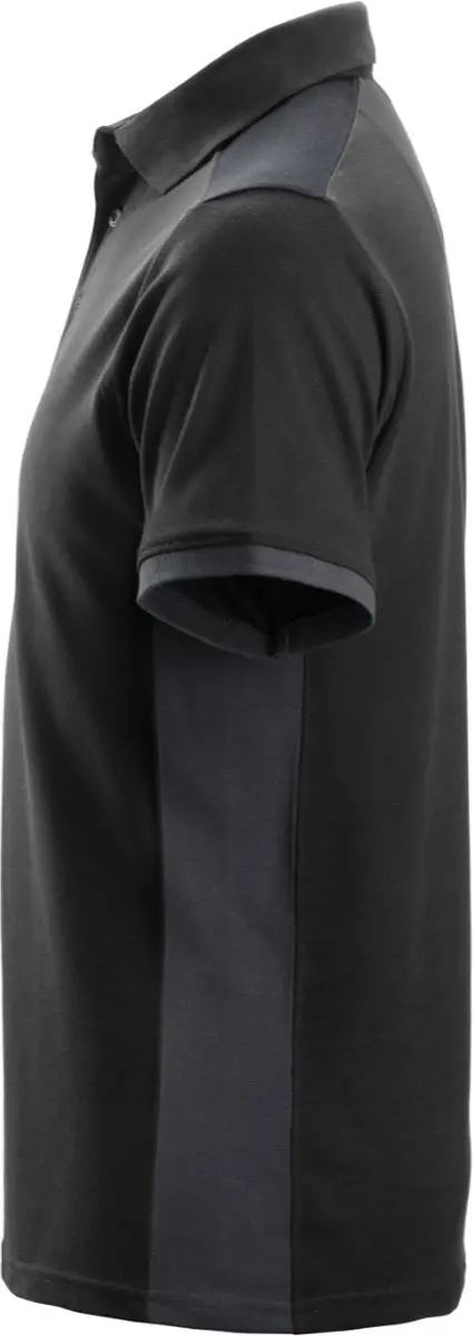 Snickers AllroundWork Polo Shirt 2715 - M - Zwart/Staalgrijs