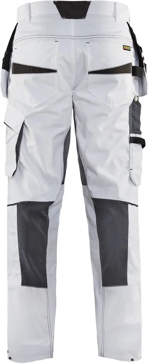Blåkläder Schilderswerkbroek 1096-1330 Wit/Donkergrijs