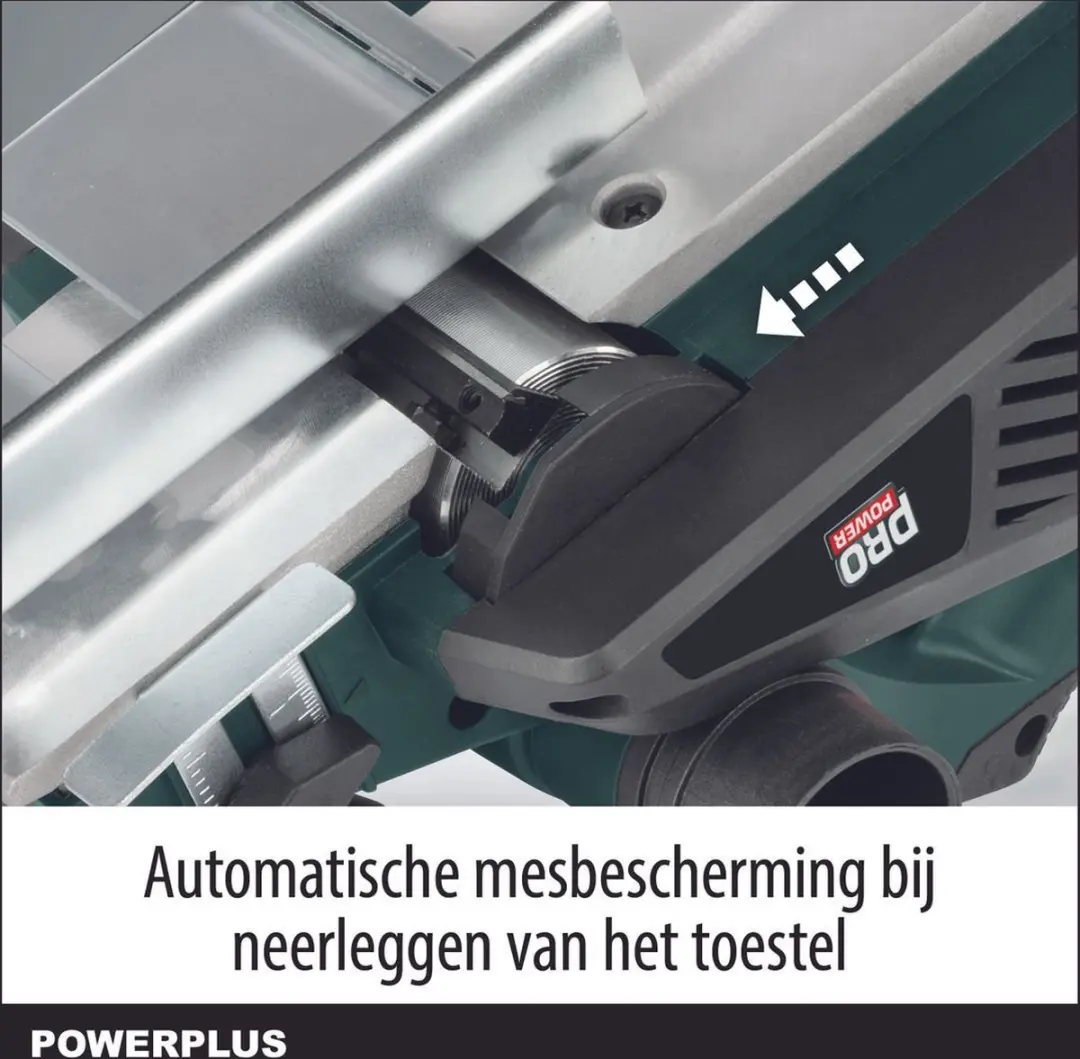 Powerplus POWP6011 Schaafmachine 910W