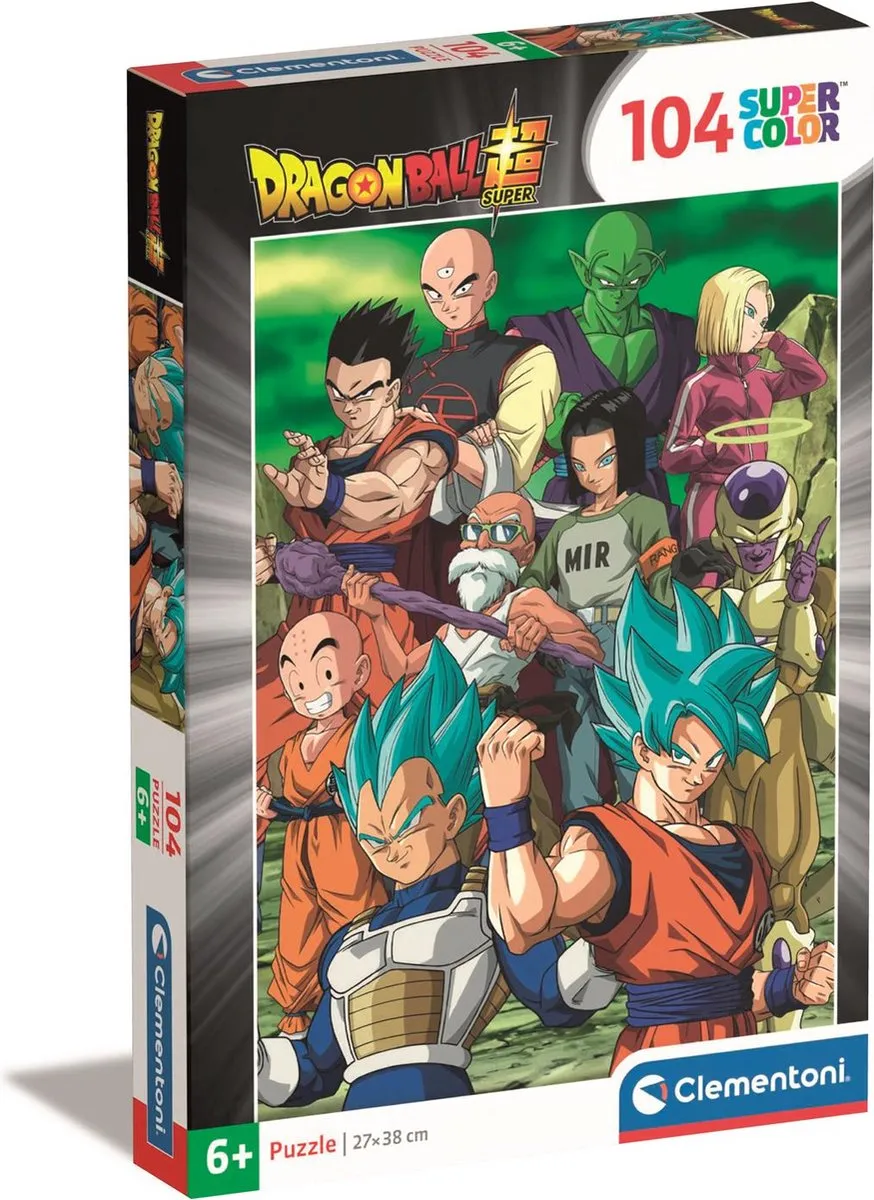 Clementoni Dragonball Kinderpuzzel 104 Stukjes
