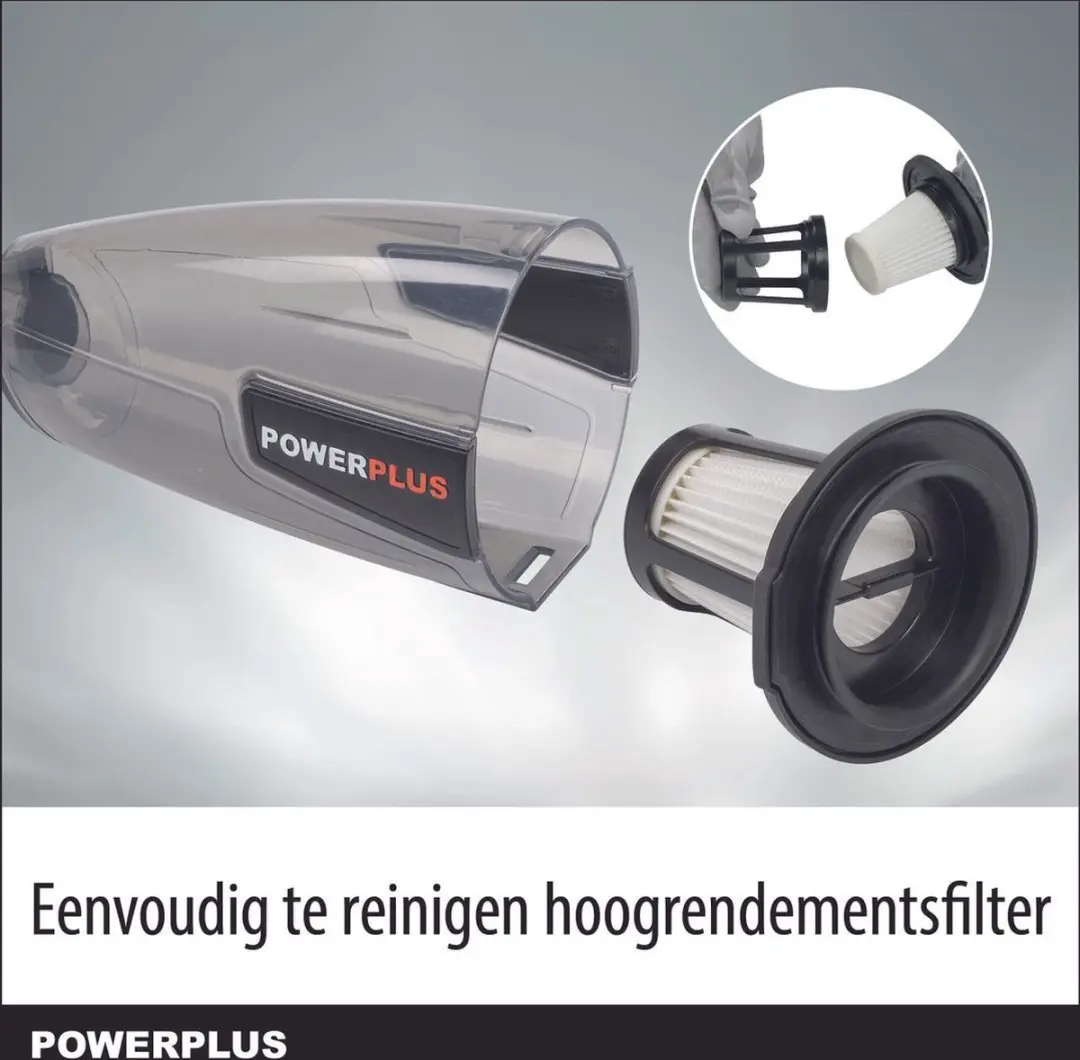 Powerplus POWDP6030 Dual Power Kruimelzuiger - 20V - 2 Accu's