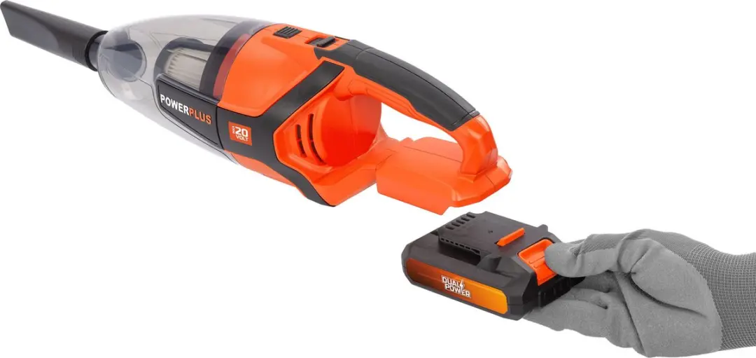 Powerplus POWDP6030 Dual Power Kruimelzuiger - 20V - 2 Accu's
