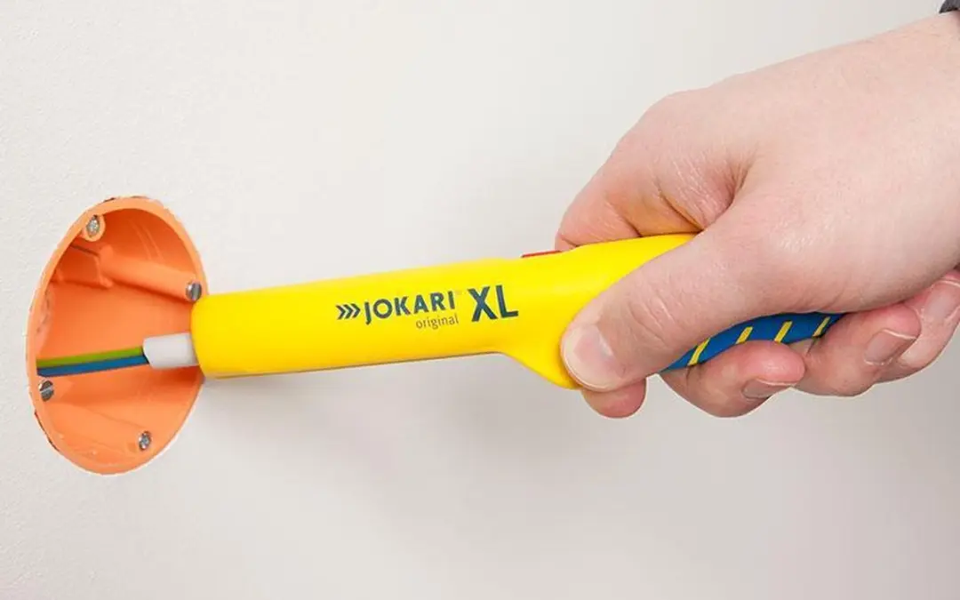 Jokari XL Striptang Ø 8-13mm - Blauw/Geel