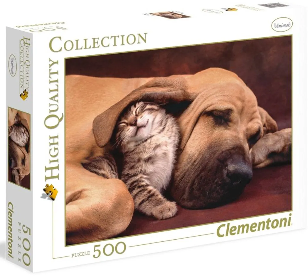 Clementoni Cuddles Puzzel 500 Stukjes - Multikleur
