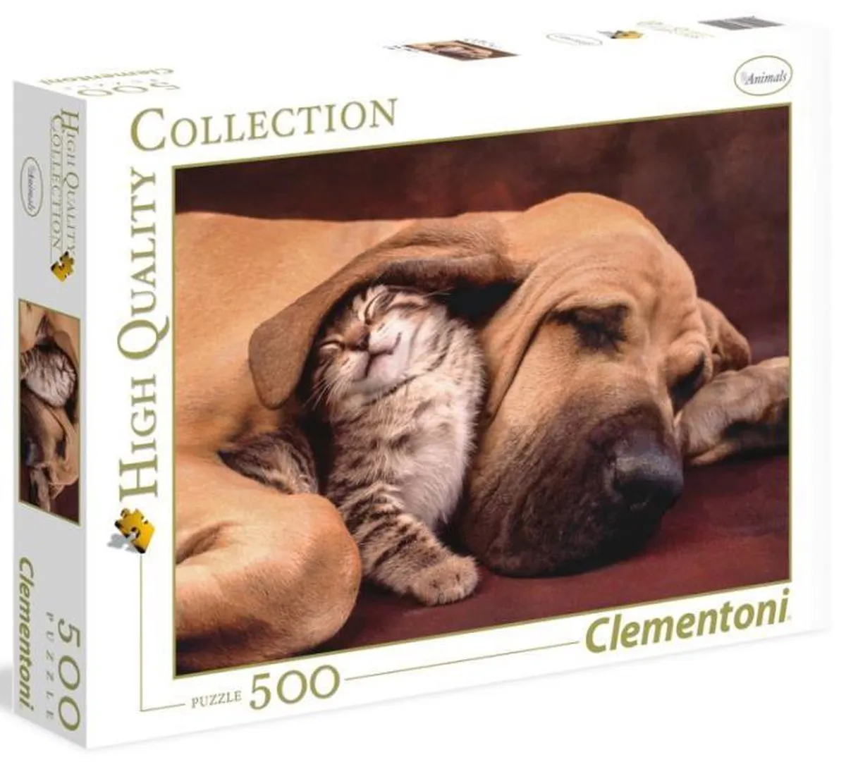 Clementoni Cuddles Puzzel 500 Stukjes - Multikleur