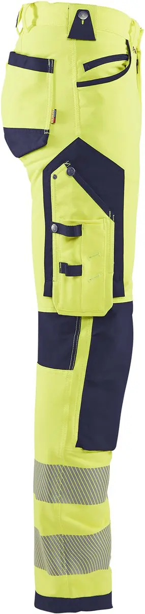 Blåkläder High Vis Werkbroek 1197-1642 - 96 - Geel/Marineblauw