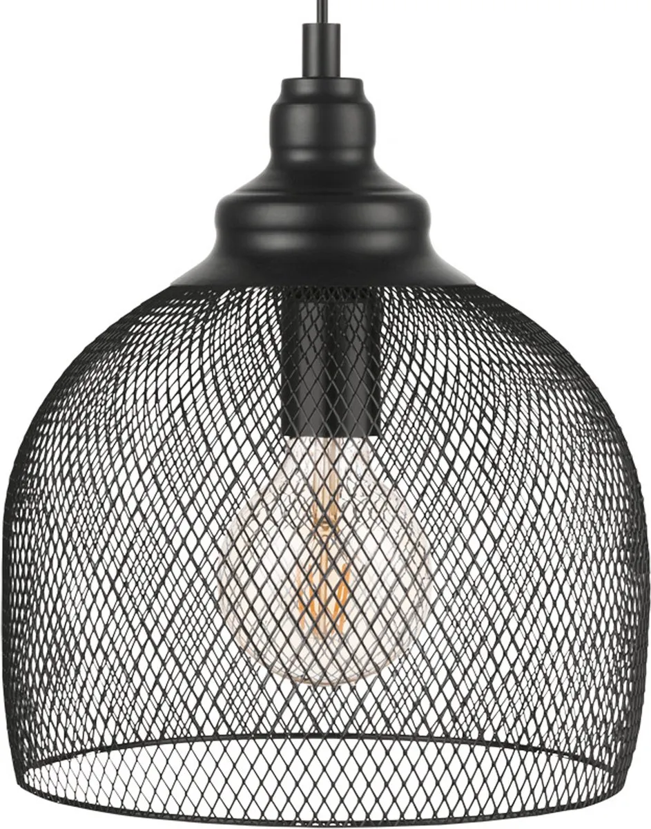 Eglo Vintage Straiton Hanglamp - 1 Lichtpunt - Zwart