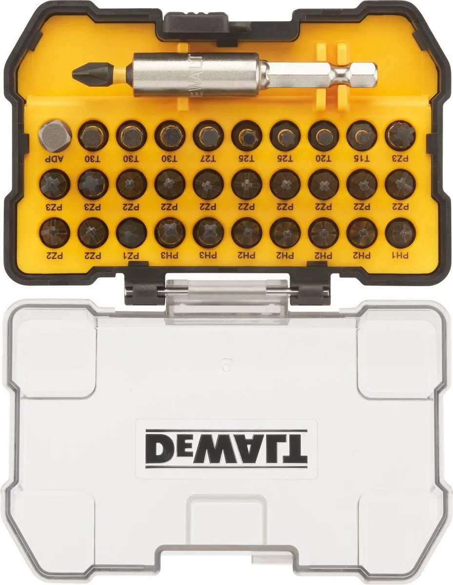DeWalt DT70560T Extreme Impact Torsion Schroefbitset 32-delig