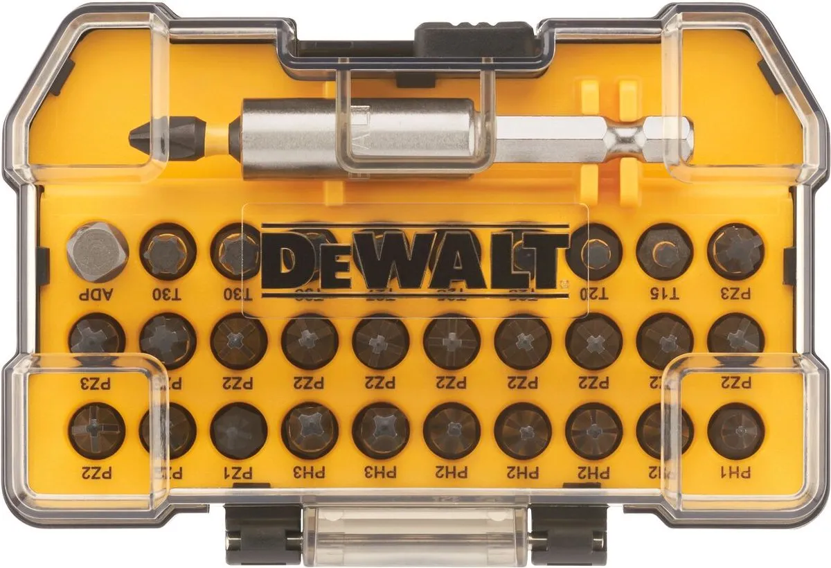 DeWalt DT70560T Extreme Impact Torsion Schroefbitset 32-delig