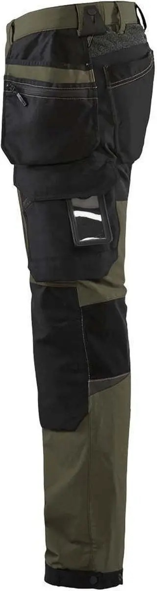 Blåkläder Werkbroek 1522-1645 Medium Grijs/Zwart - Maat 52