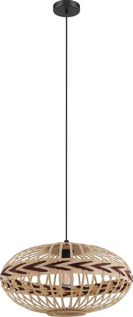 Eglo Dondarrion Hanglamp E27 - Ø50cm - Zwart