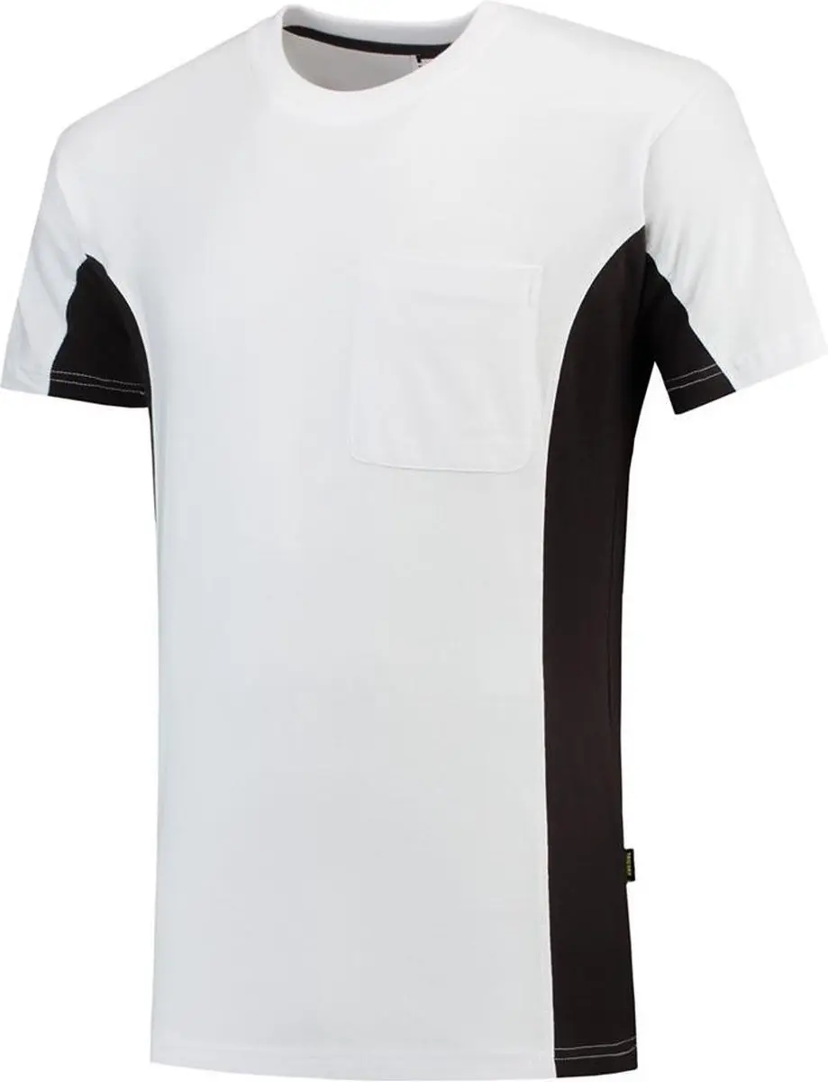 Tricorp T-shirt Bi-Color 102002 - Navy/Limoengroen - XL