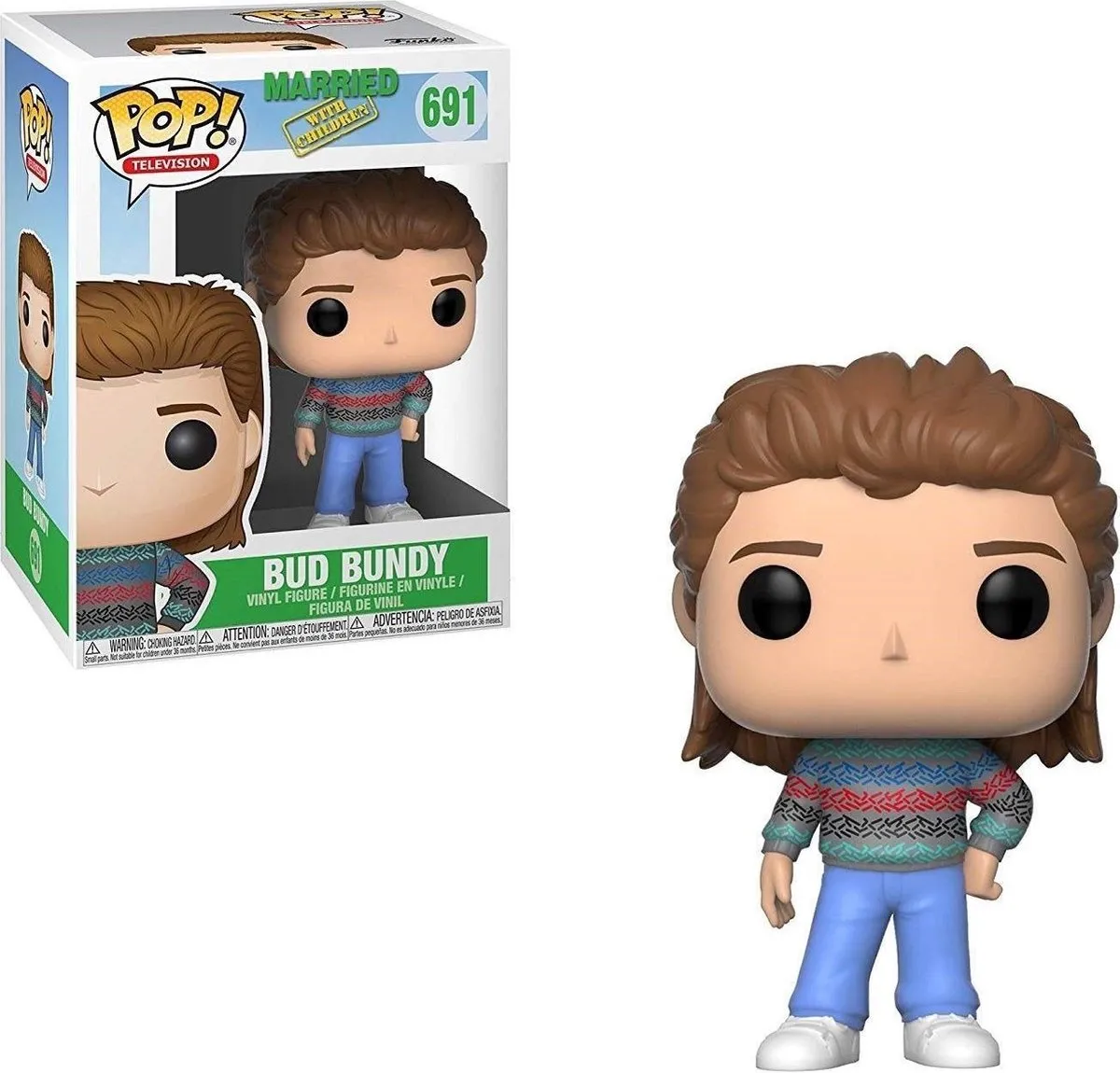 Funko POP! Bud Bundy Married with Children - 691 - Multi
