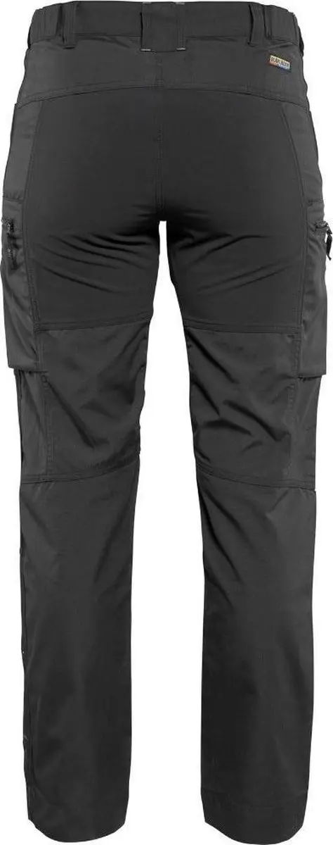 Blåkläder Dames Service Werkbroek Stretch 7159-1845 - 44 - Donkergrijs/Zwart