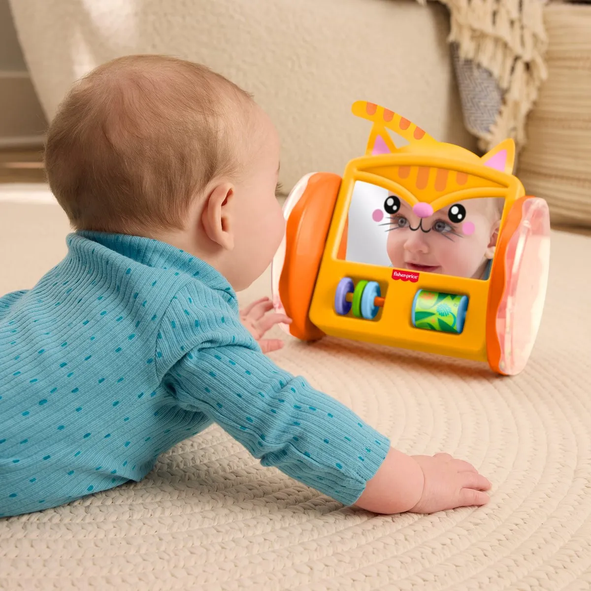 Fisher-Price FP Pets Rollende Kittenspiegel JLF98 - Meerkleurig - afbeelding 6 van 6