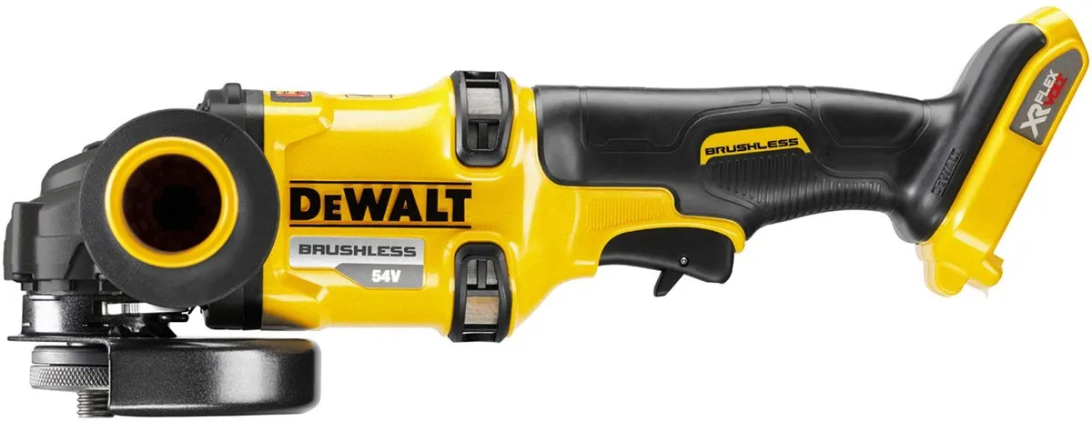 DeWalt DCG418NT Accu Haakse Slijper 125mm 54V XR
